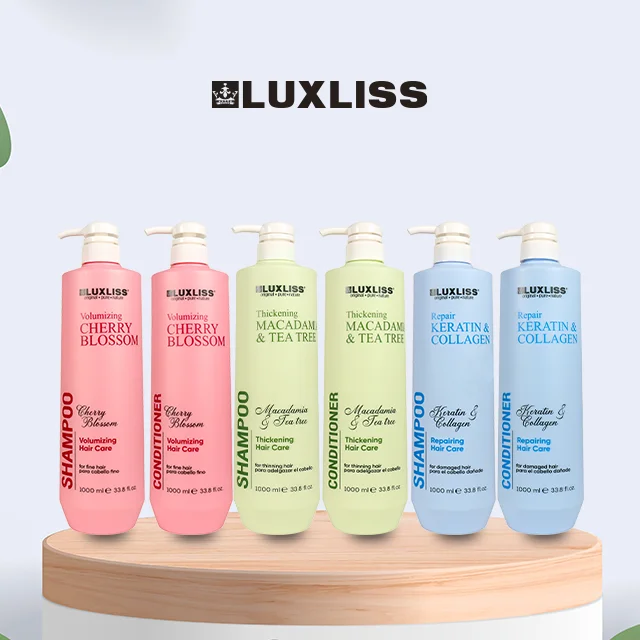 Luxliss Volumizing Shampoo - Natural Hair Care for Fine Hair