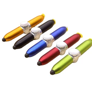 Multi-Kinetic Energy LED Light Flash Creative Fidget Spinner Ballpoint Colorful Sports for Stress Relief Educational Rotating