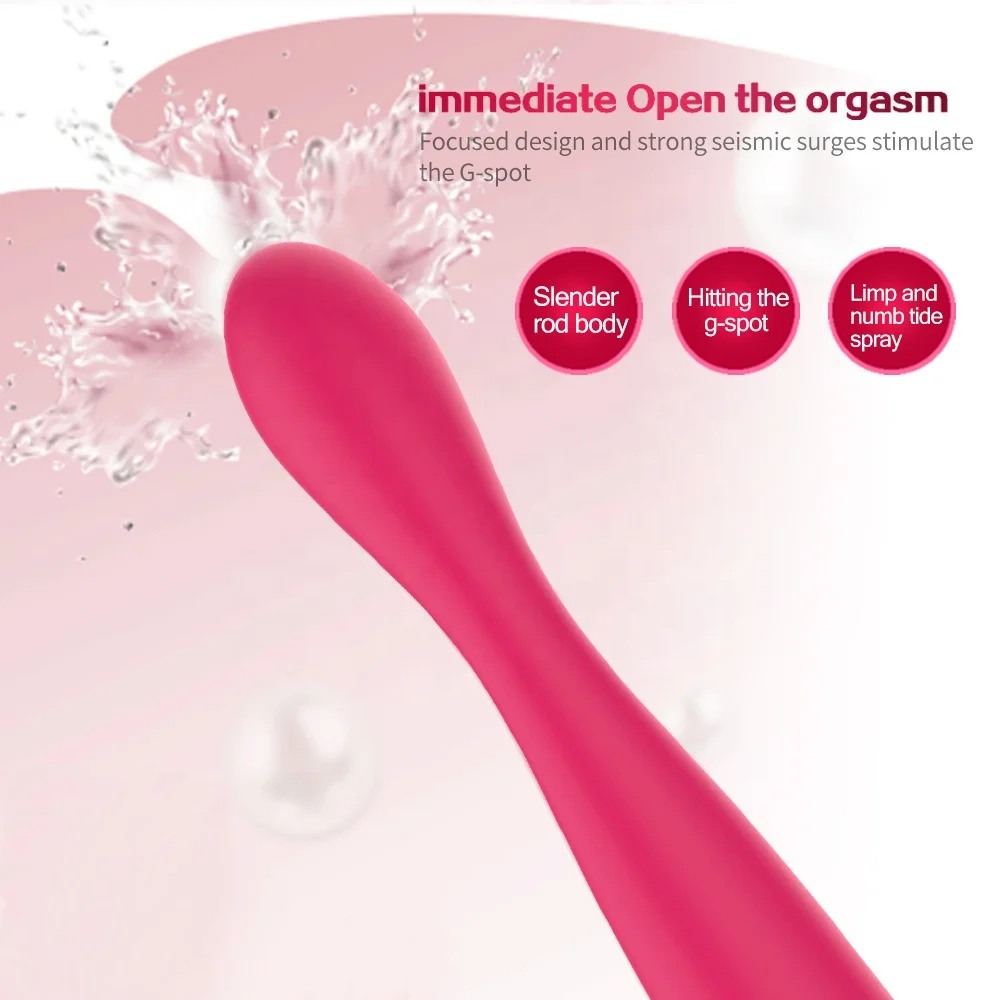 Top Selling Item Recharged G-point Vibration Stimulation AV Body Massage Stick Female Clitoral Vagina Massager Vibrator Machine