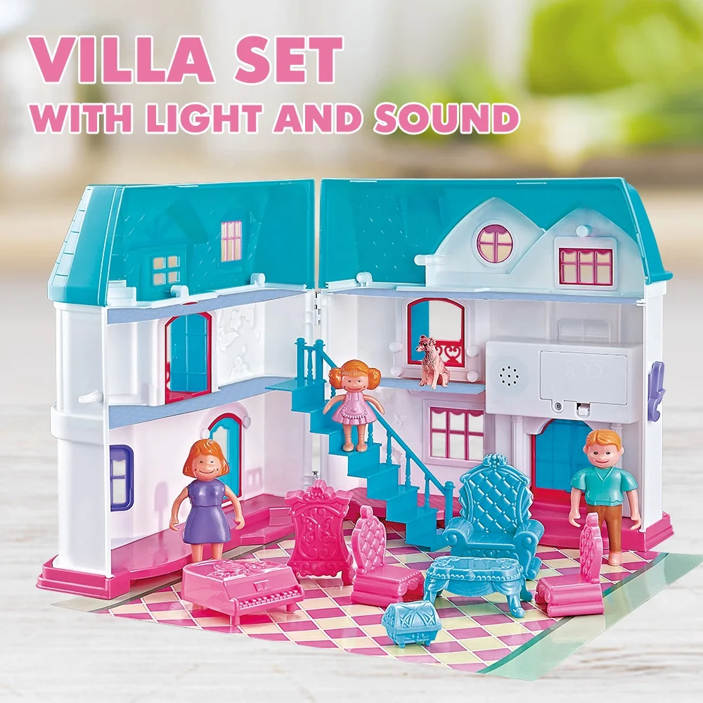 Plastic Disney Dream Villa Doll House