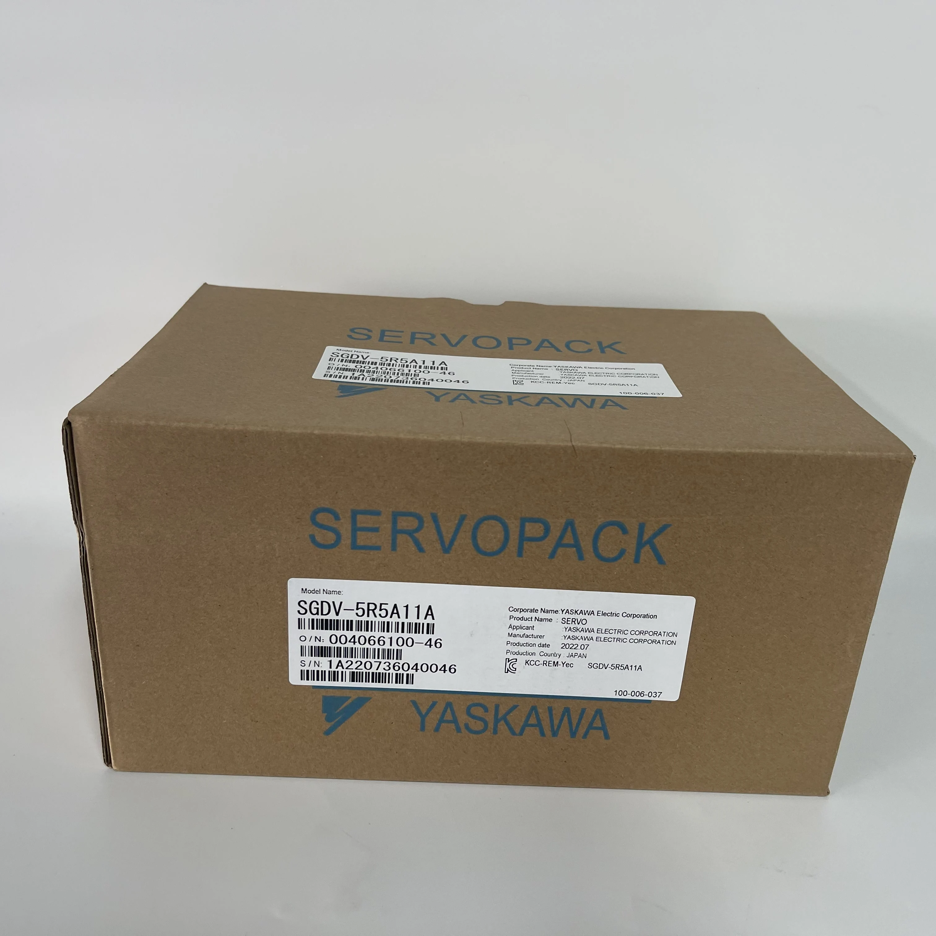 YASKAWA SERVOPACK SGDV-5R5A11A YASKAWA SERVOPACK SGDV-5R5A11A