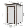 Small size with thickened plastic flooring