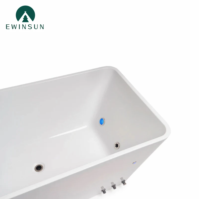Ewinsun новая спа-массажная ванна акриловая Ледяная Ванна холодная вода Спортивная для восстановления с