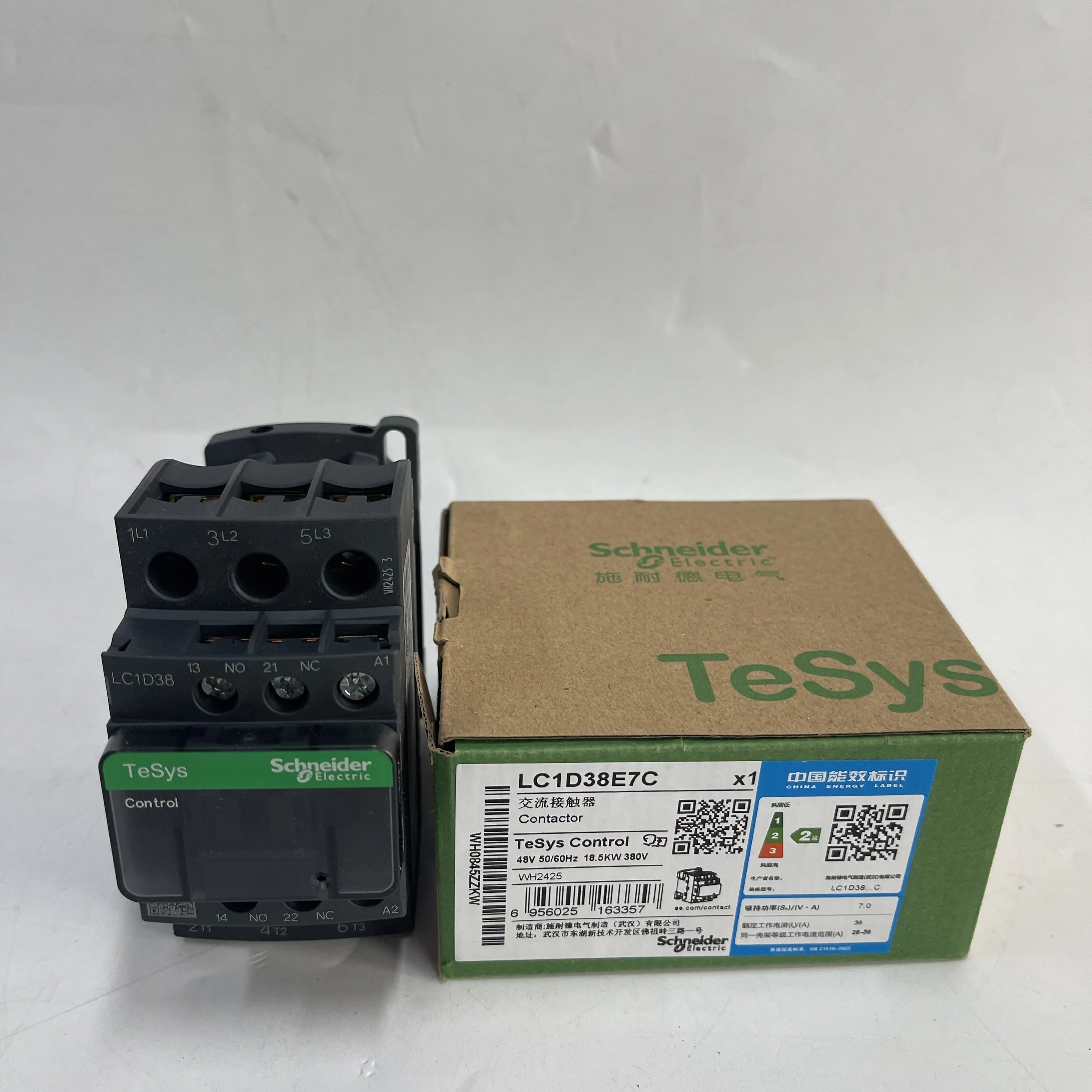 Schneider TeSys Control Contactor LC1D38E7C