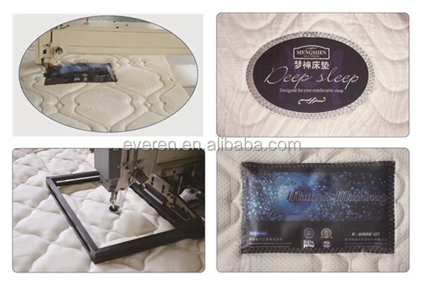 Automatic Mattress Label Zigzag Sewing Machine