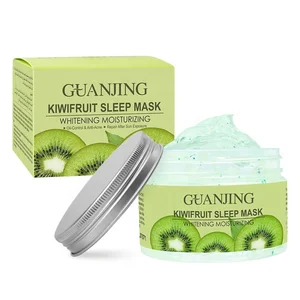 GUANJING 120g Best Selling Whitening Moisturizing Skin Rejuvenation Oil Control Anti Acne Whitening Kiwifruit Sleep Mask