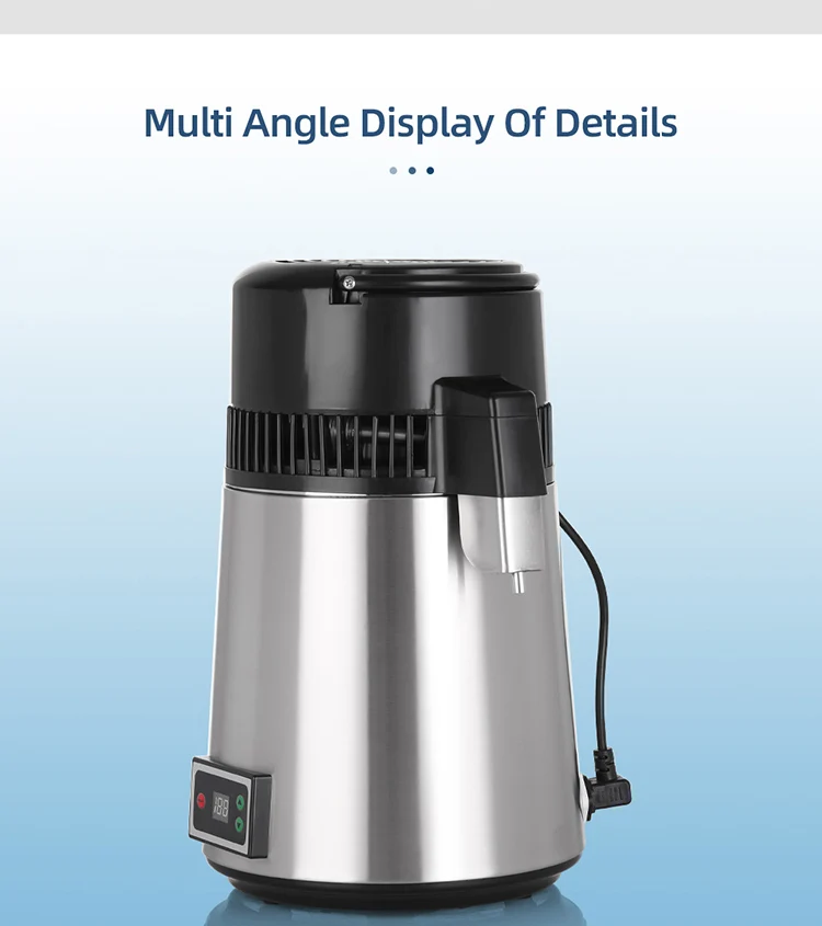 1 Gallon Home Water Distiller 4l Table Desktop Alcohol/oil Distiller Machine Buy For Home