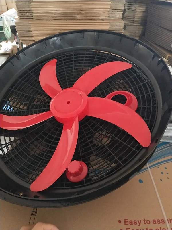 AC Power Source Fan New Stand Fan 5 Blade 18inch with Plastic Grill