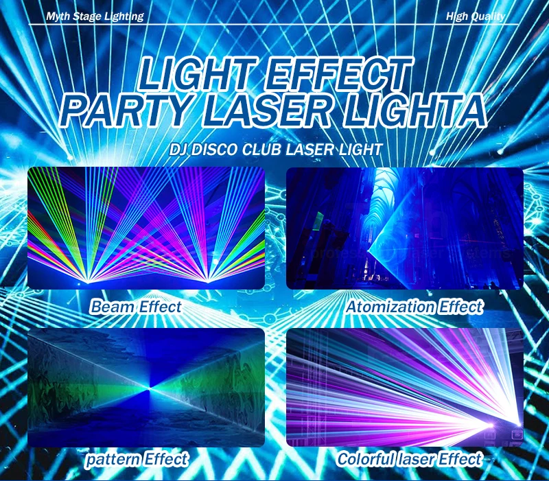 F8905 5w Rgb Laser Dj Disco Night Club Multi Pattern Animation Laser
