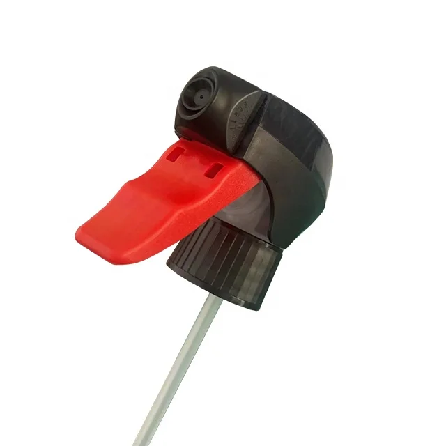 Экологичный 28/410 28 мм полностью пластиковый распылитель тумана или пены без металлических пружинных деталей для распылителя с химическим сопротивлением