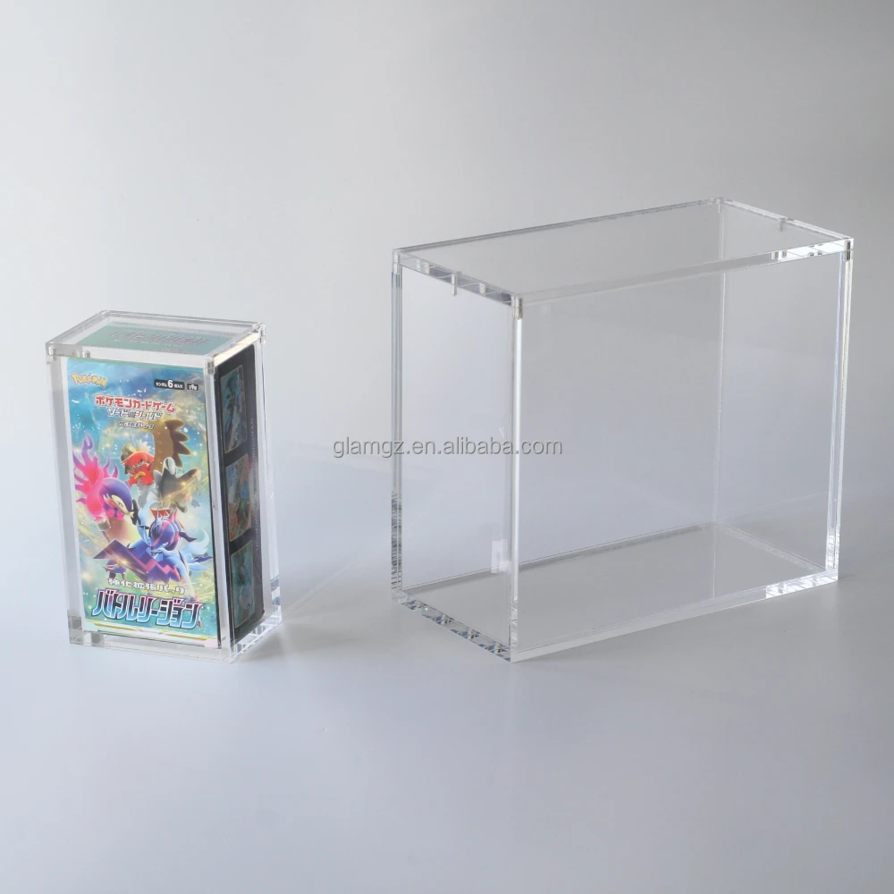 Dragon Ball Super Booster Box Display Case - Framing-Grade Acrylic,  Laser-Cut, Handmade USA Booster Quantity Booster Box