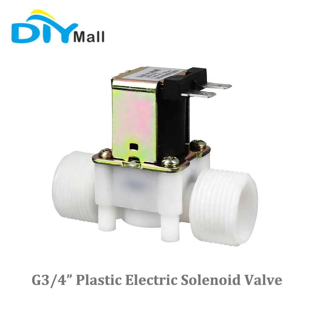 Amazon.com: NC Water Valve 3/8“ DC 12V OD12mm Plastic