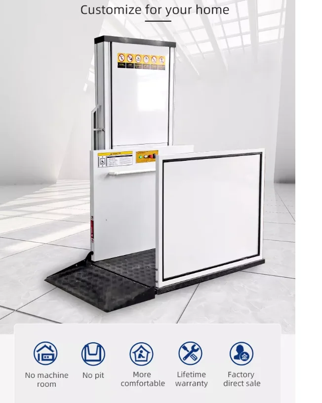 Wheelchair Lift Passenger Lift Wheelchair Elevator Home Lift For