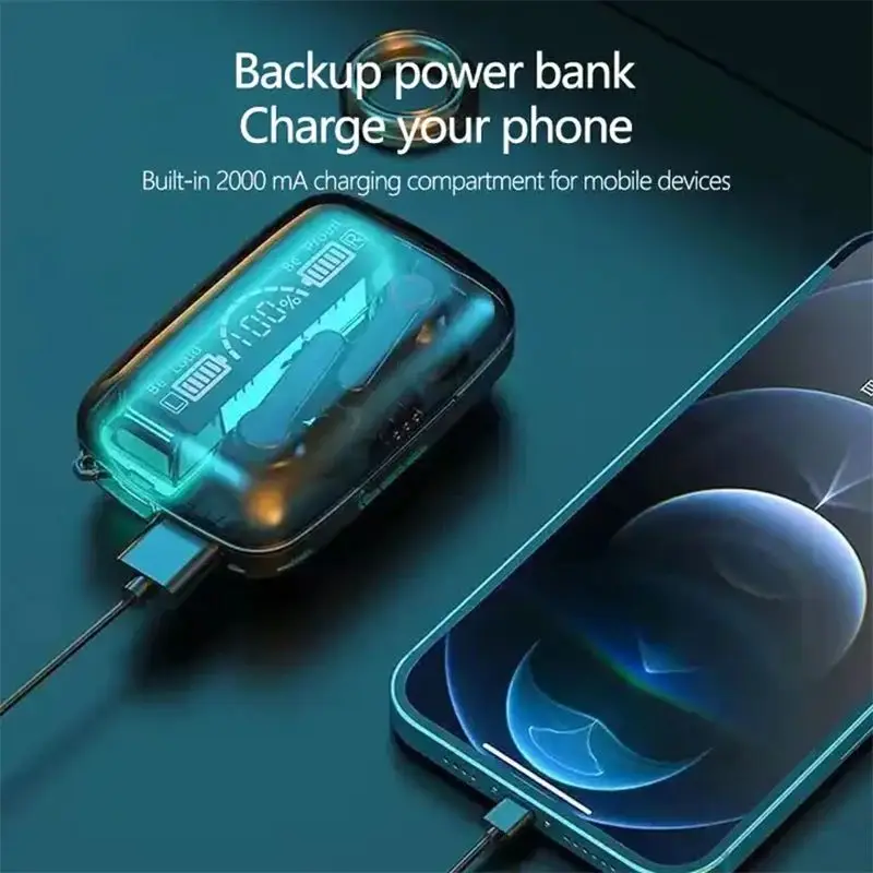 M19 TWS True Wireless Earbuds - High Fidelity & Waterproof