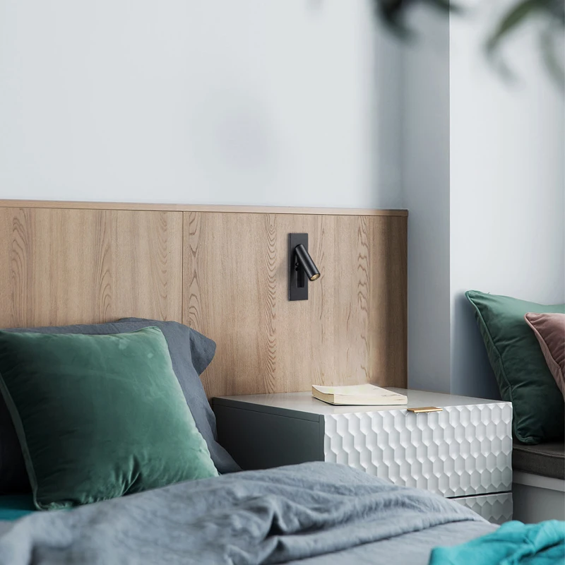 Bedside Reading Wall Mounted Reading Lamps Lowes Modern Hotel Bed