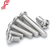 FRST!Din Standard Stainless Steel Hex Bolt Full Half Thread Cap Head Type Hollow M2-M42 304 316 316L M2-M42