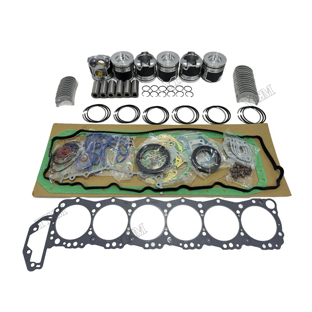 J08E JO8E Overhaul Rebuild Kit for Hino Engine 238 268 338 Medium Duty Truck