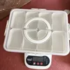 Material PP, 8 compartimentos (en caja)