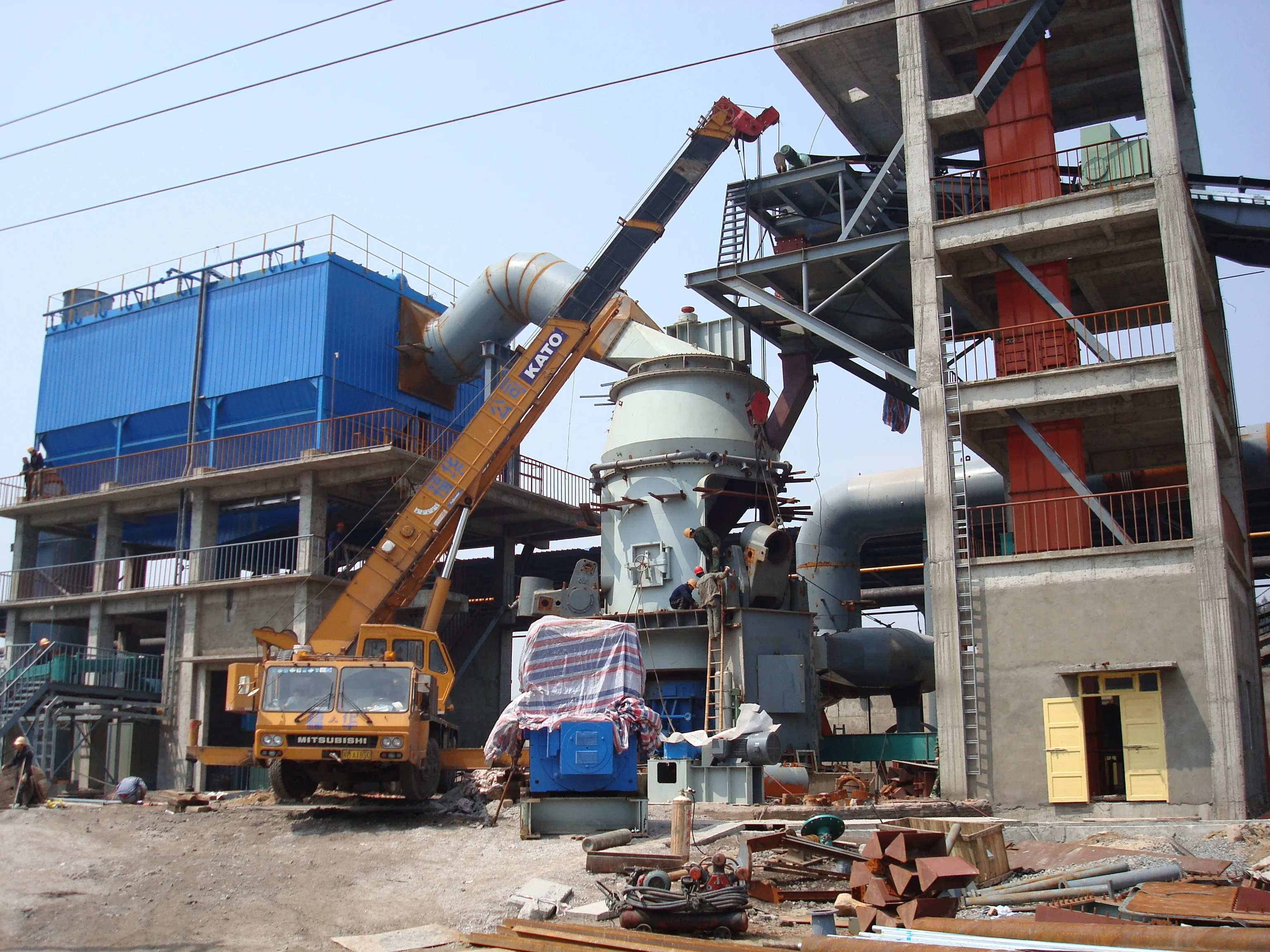 Energy-Efficient Ball Mill Plant for Cement Clinker Grinding High  Efficiency Cement Making Machinery