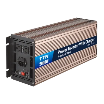 High Quality 12v 24v 48v DC To AC 110v 220v 230v Pure Sine Wave Inverter Power Inverter with AC Charger invert 2000W 3000W 5000W