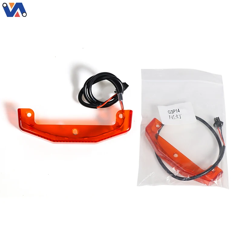 rear tail light for kukirin g3 pro   high visibility brake lamp  e scooter repair spare parts wholesale-6