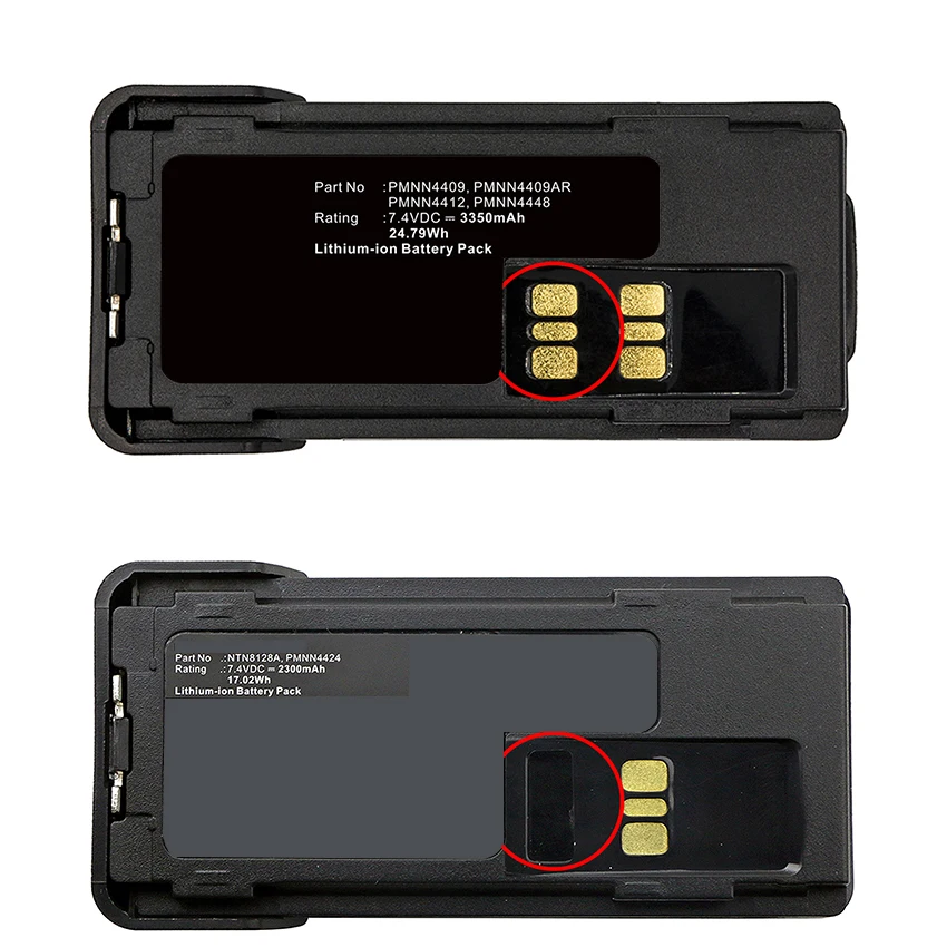 Batterie Rechargeable 2600 MAh Li-ion 7,4V - Compatible APX2000, APX3000, XPR7580e Et Plus - Cameron Sino - Garantie 12 Mois - 7