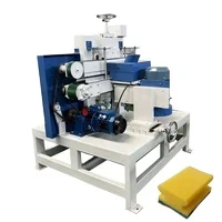 Automatic Kitchen Scouring Sponge Shape Grinding Machine in Dish Washing  Abrasive Sponges Production Line