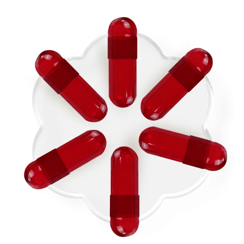 Халяль вегетарианские желатиновые пустые витаминные капсулы