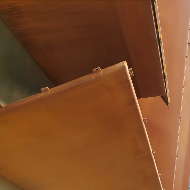 High Quality S235j2wp S355J2W Corten Steel Sheets Outdoor Panels