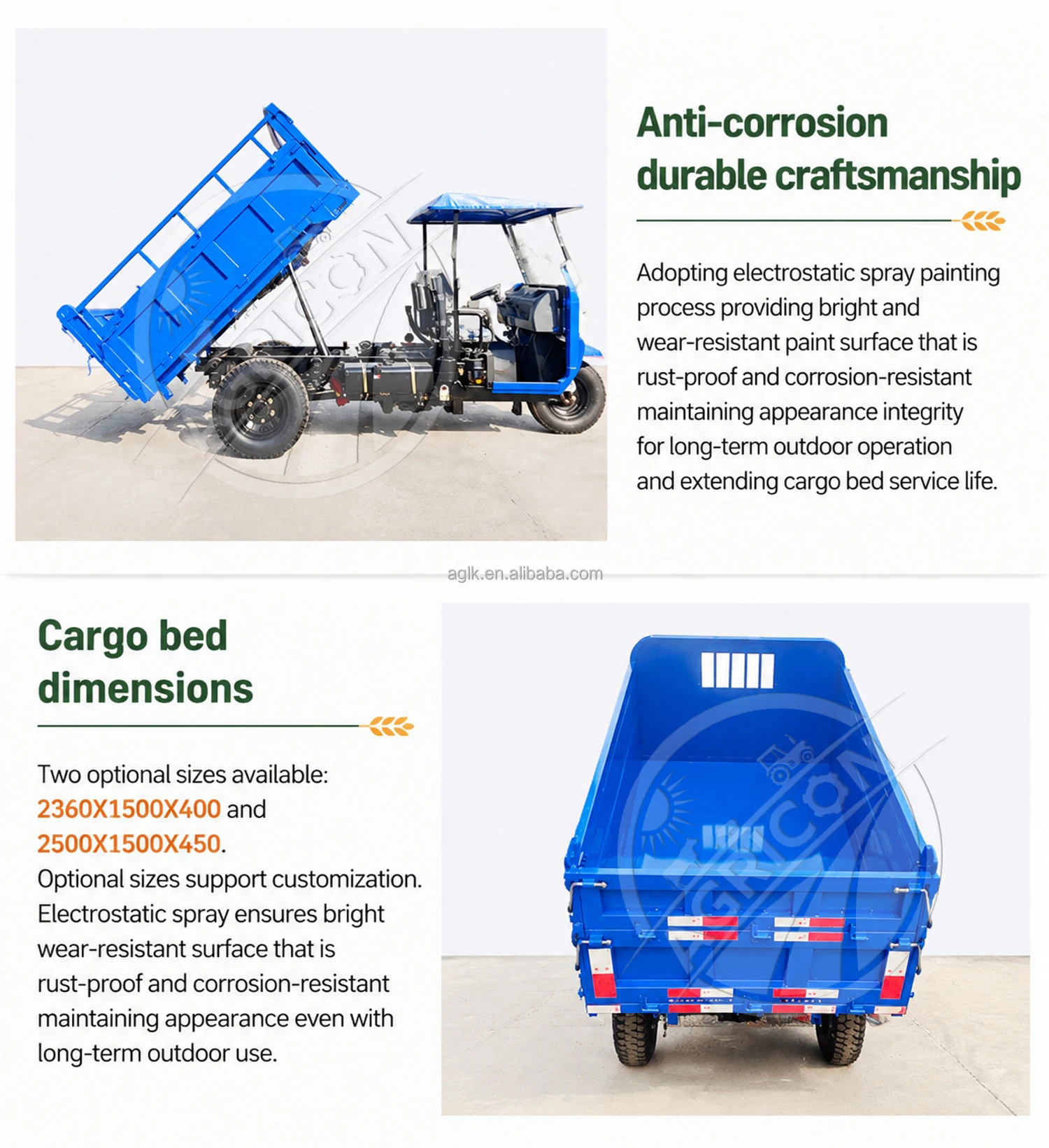 Diesel Farm Tricycle
