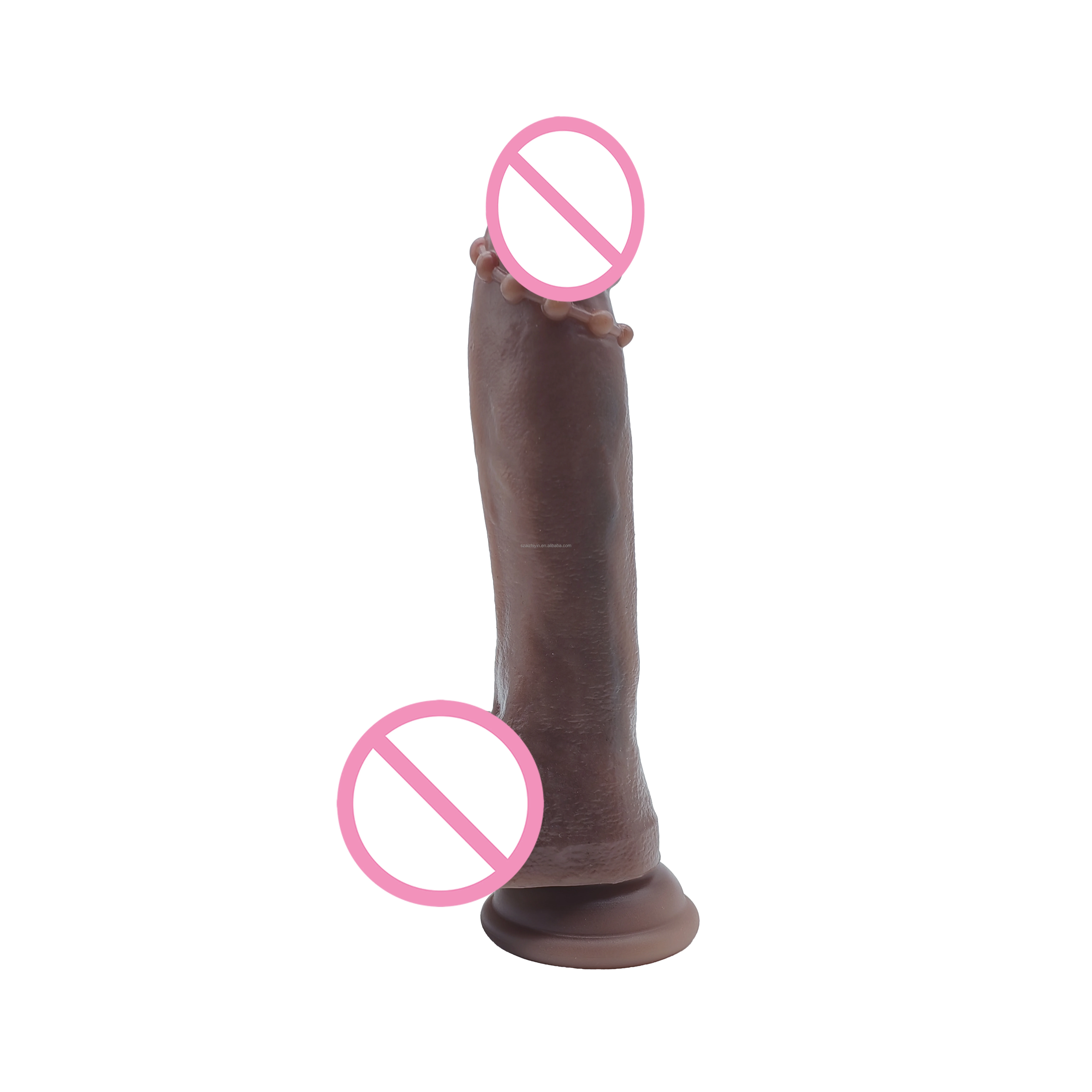 Realistic Silicone Dildo Vibrator 360 Rotating Heating with Strong Suction Cup Remote Control Thrusting Sex Toy for Adults