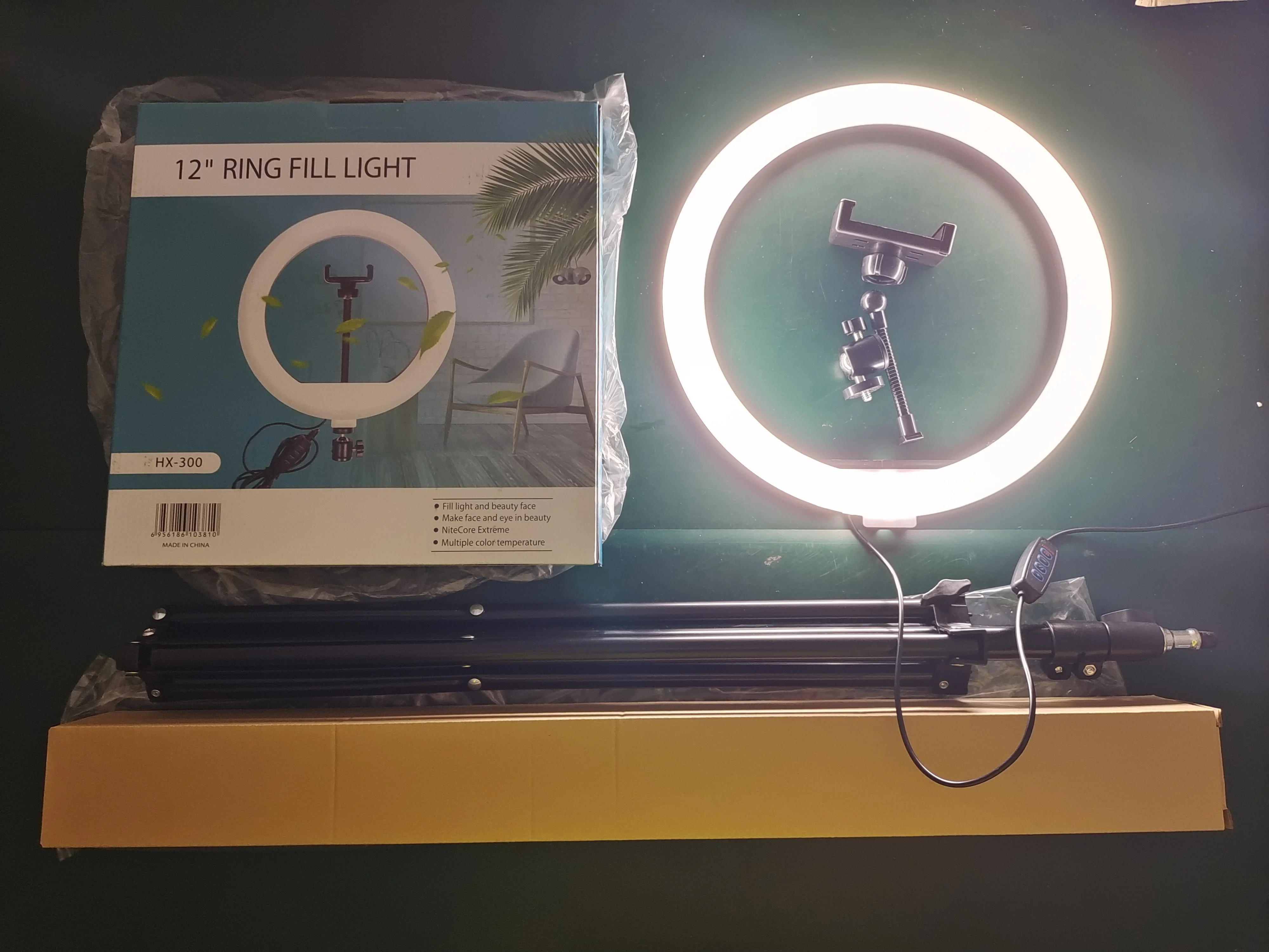 Housse De Transport Zippée Pour Anneau Lumineux (ring Light) - Taille 45x45 Cm - Protection Contre Les Chocs