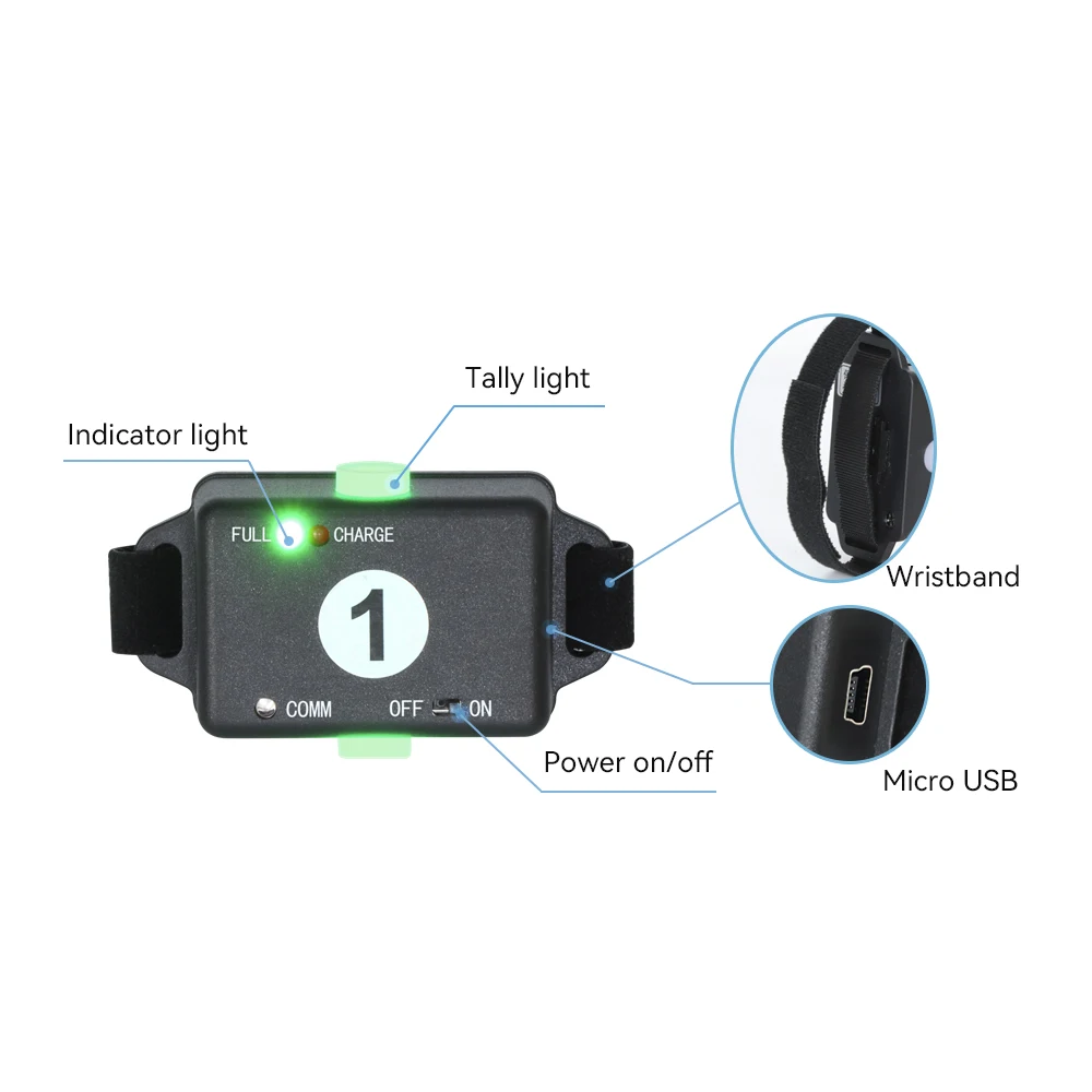 KATO VISION 4 Users Tally Light Wireless Tally Universal Compatible Wireless Atem Blackmagic Tally Light