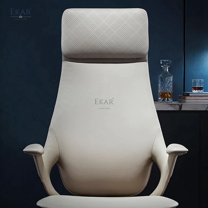 Elevate Your Office Comfort with a Premium Leather Adjustable Chair factory