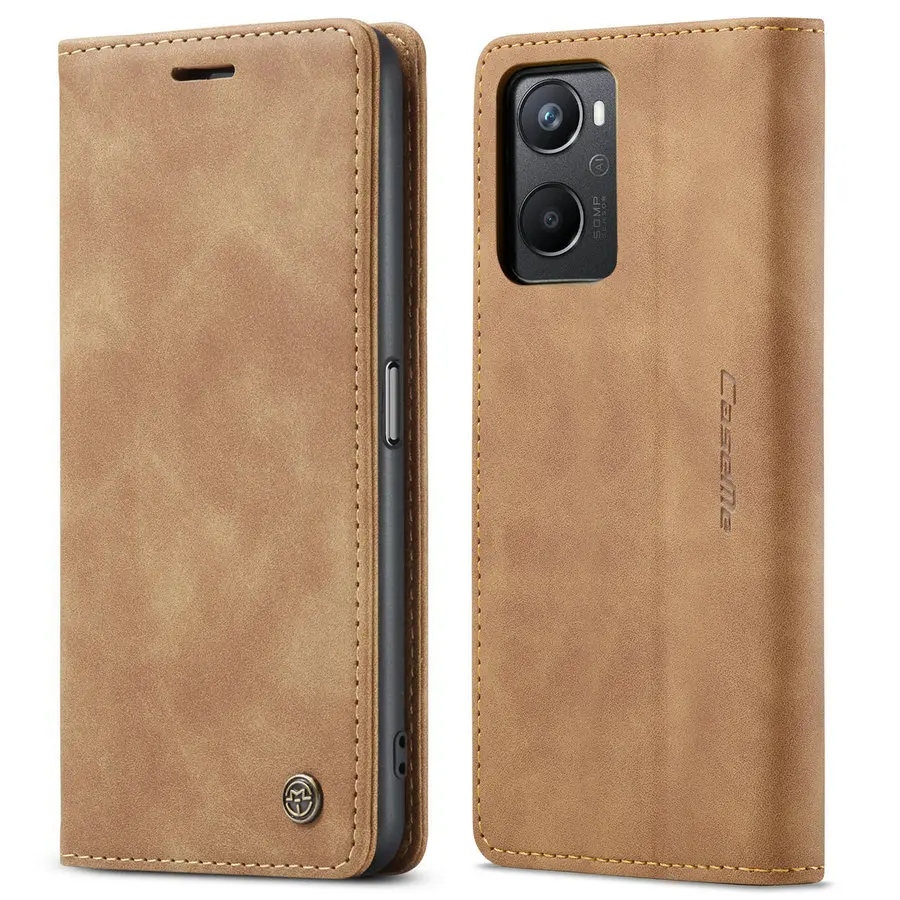 EASSGU Custodia per OPPO A76 / OPPO A96 (6.56 Inches) Flip Folio