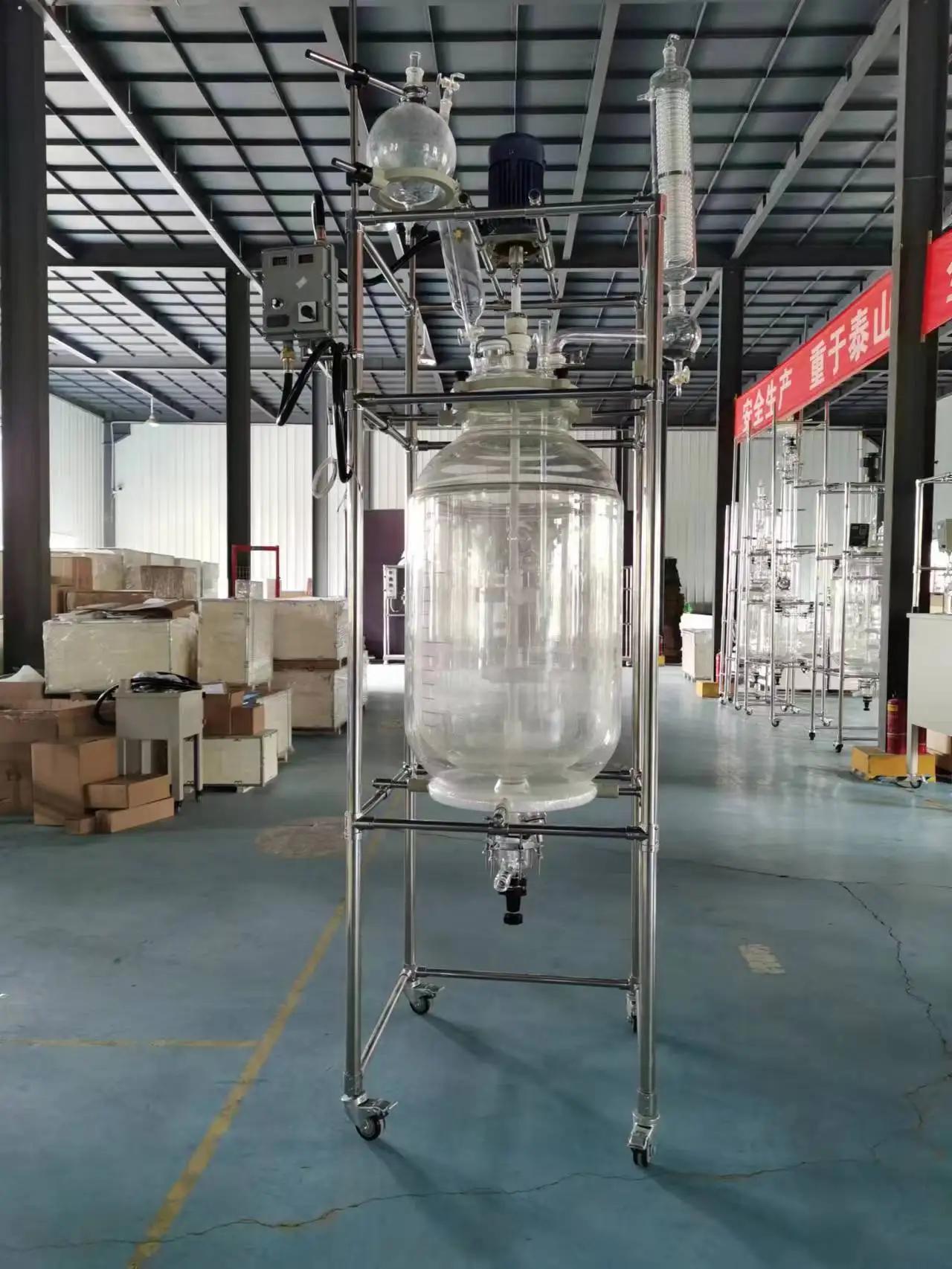 Lab Industrial Stainless Steel Jacketed Reactor Price - Buy Industrial ...