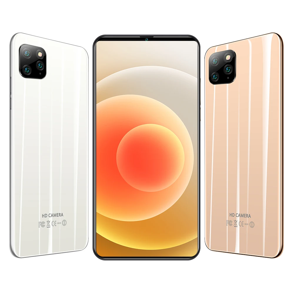 Дешевый мобильный телефон i13pro с функцией распознавания лица, HD-экран 6,3 дюйма, 5g, высококлассный мобильный телефон 4 + 64 ГБ, модный мобильный телефон