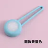 round type,sky blue