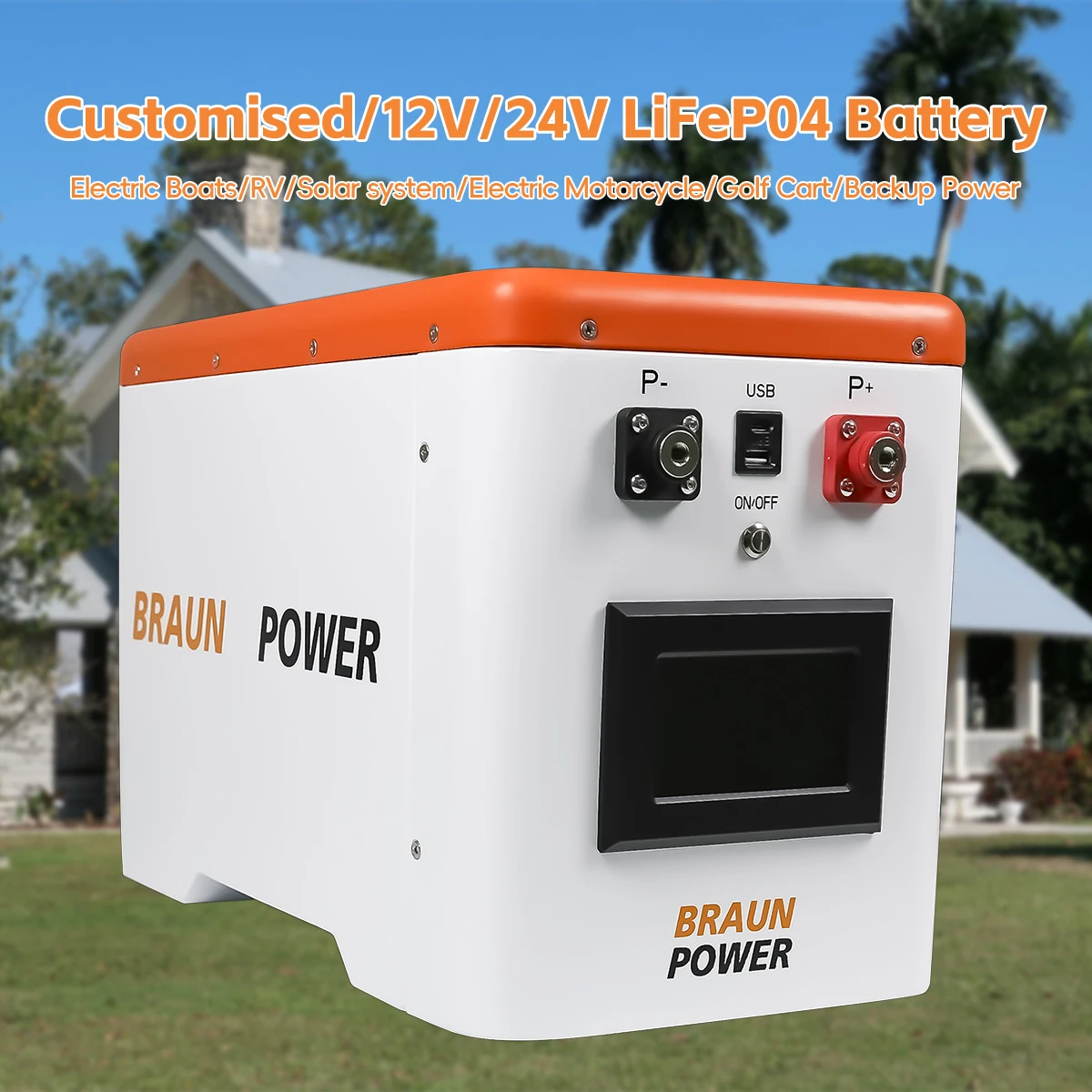 JK 200A 8S BMS DIY Box - 48V 24V Battery Case for Solar Storage