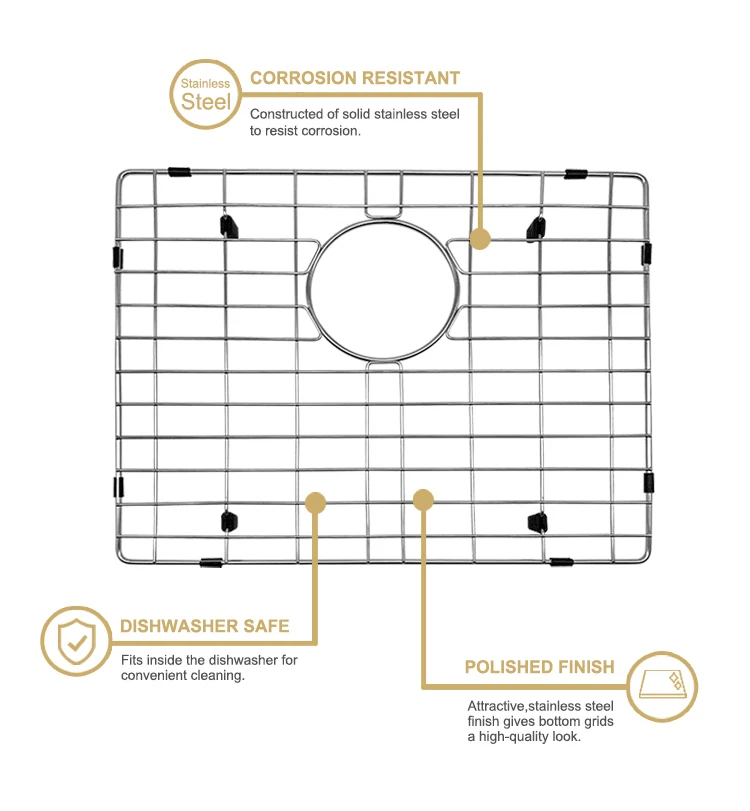 Kitchen Sink Bottom Grid And Sink Protector Grid Stainless Steel