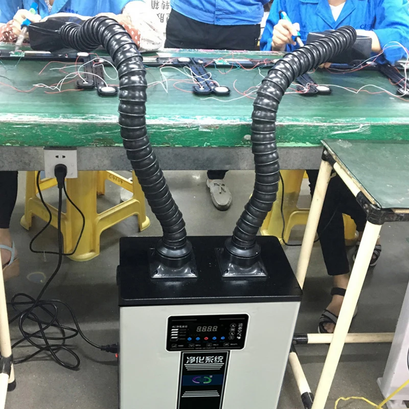 Co2 Laser Cutting Safe DZF Series Beauty Salon Fume Extractor