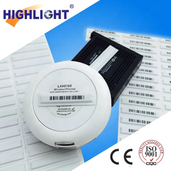 EAS Barcode Alarm Sticker Paper Tag 58KHz Anti-theft Adhesive Soft Tag Disposable Acoustic Magnetic AM Security Soft Label