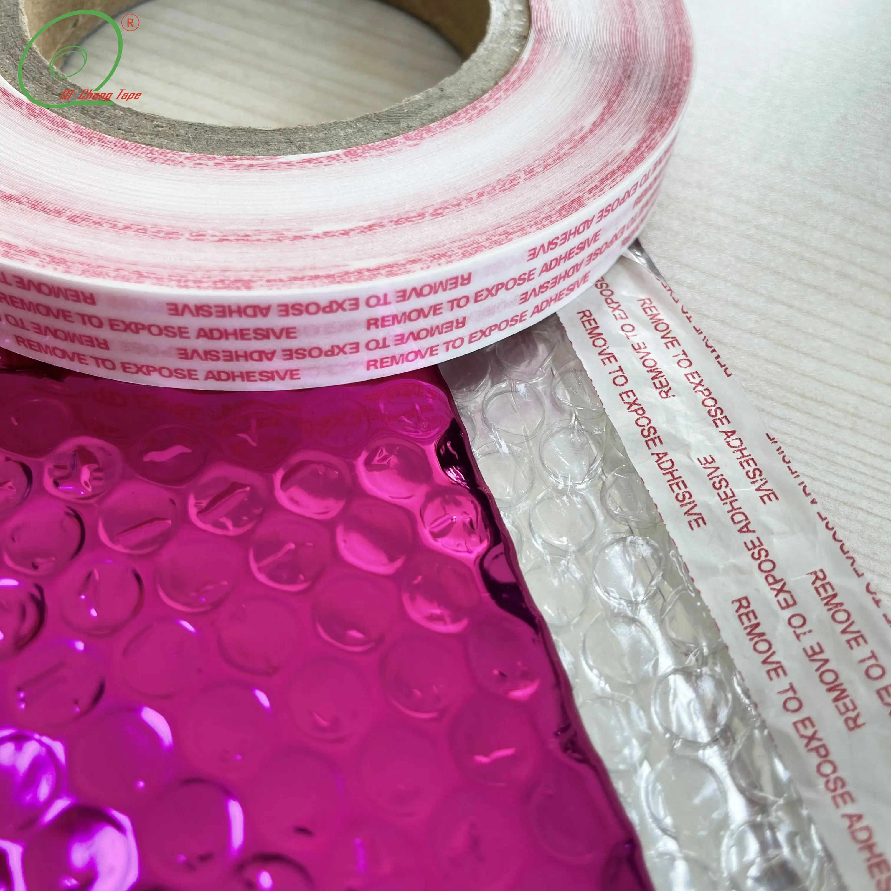 Glassine Paper Film Double Sided Envelope Sealing Tape Permanent Sticky details
