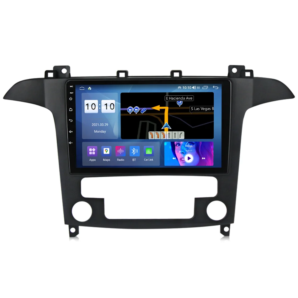 Android11 Car Video Navigation Gps Player For Ford S-max S Max Galaxy 2006-2015 Auto Radio Multimedia System Carplay Bt - Buy Car Video Navigation Player For Ford S-max Radio