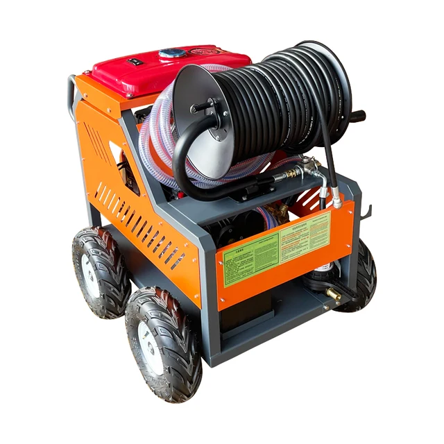 LC 21KW 20MPA Sewer spray drain cleaner Quality cheap Chinese pump can be customized remote control