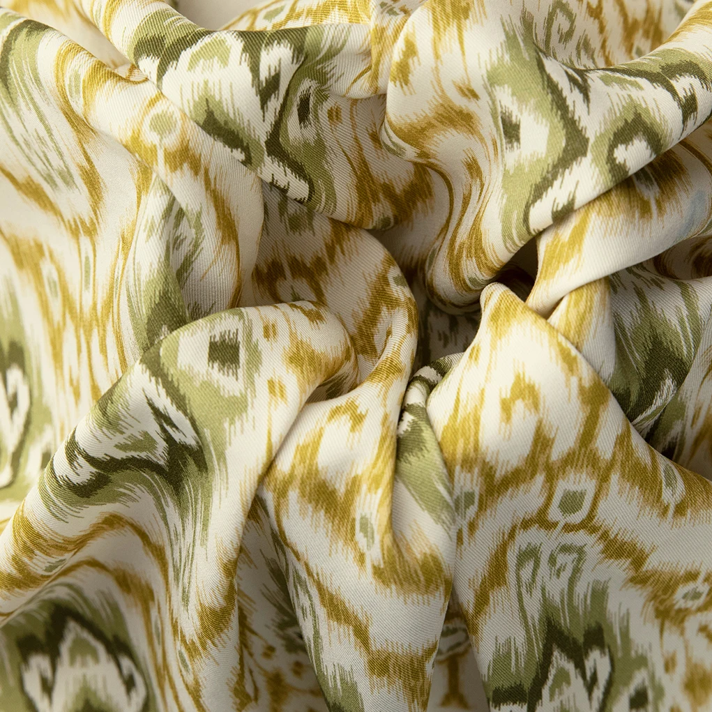 Этнические узоры 160gsm, средний вес, 100% вискоза, ткань из вискозы с принтом для одежды