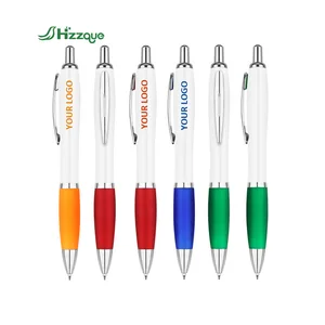 Promotional Sport Style Pen Rubber Plastic Ballpoint Pens 1.0mm Sports Body  Custom Wholesale School Office