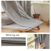 White fog ash