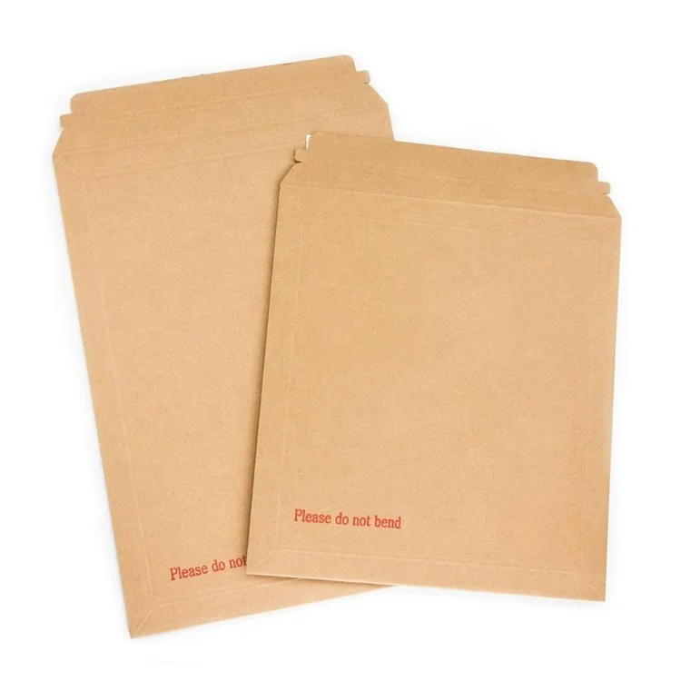 Custom Do Not Bend Rigid A4 C4 C5 Brown Cardboard Envelop Karton Envelop Zwart Manilla Kraft Envelopes With Printing - Buy Vintage Kraft Paper Envelop,Envelopes 10,Custom Made Envelopes Product on Alibaba.com