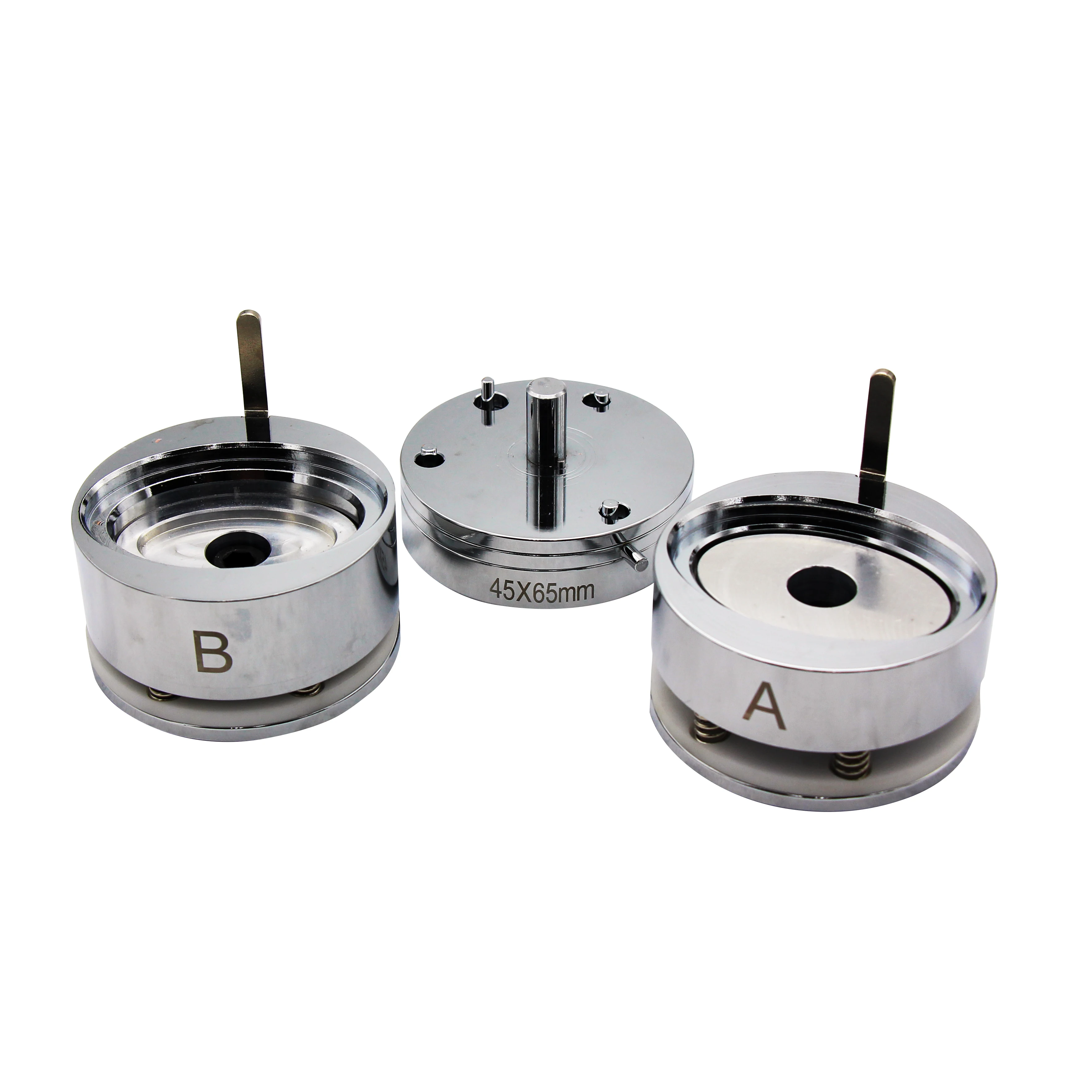 Набор для изготовления значков для кнопок овальной формы, 45x65 мм